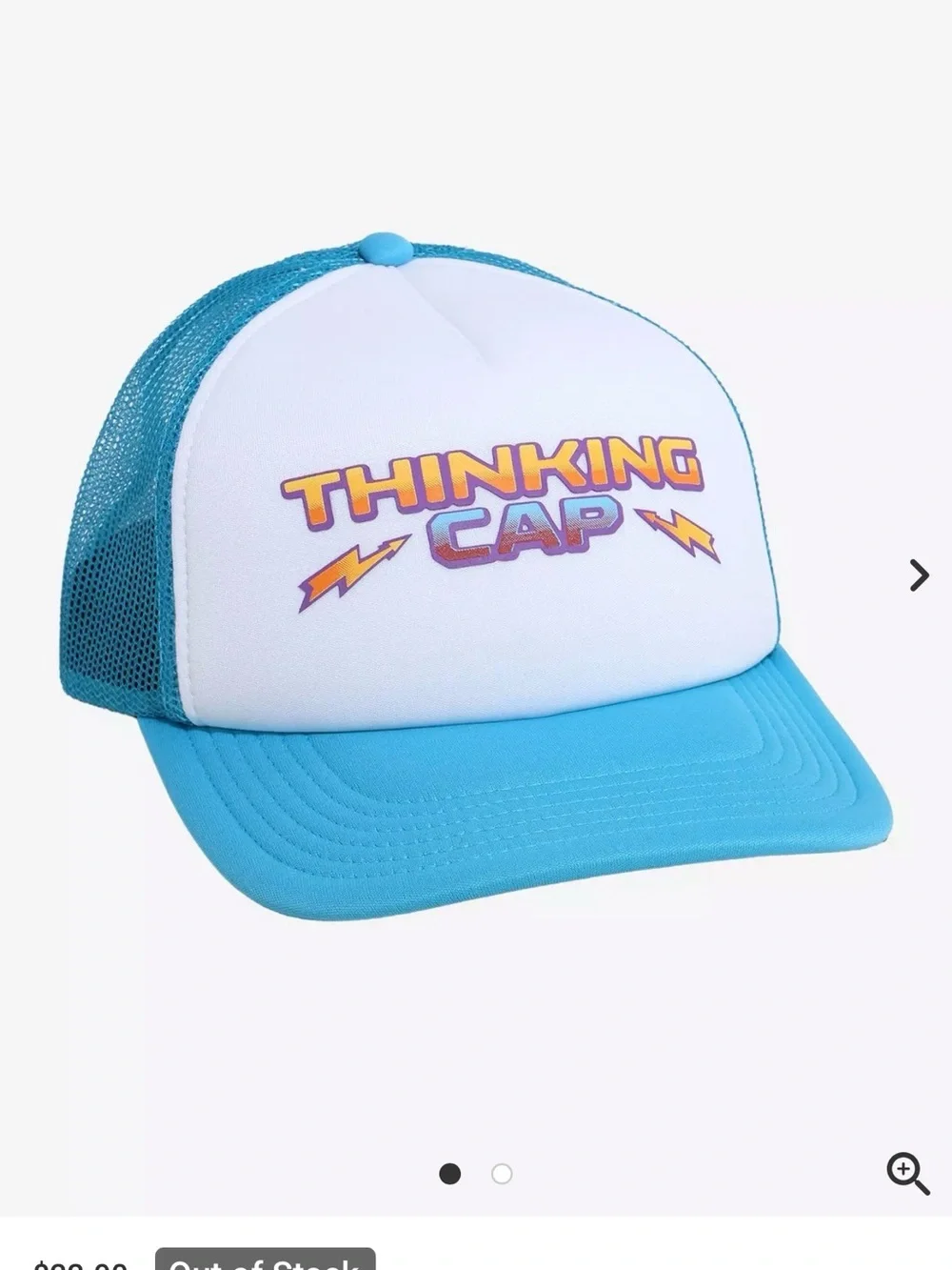New : Stranger Things' Trucker Hat - Thinking Cap 🧢